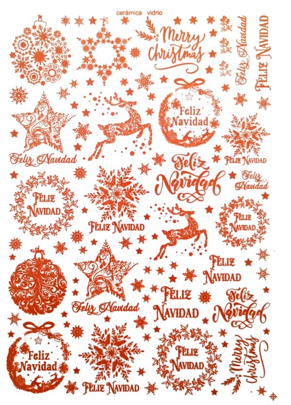 NAVIDAD 2021 1C. COBRE (CERAMICA Y VIDRIO) - C-08