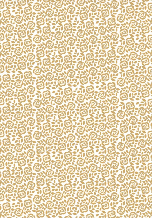 FLORES ROCOCO FULL TRAMA DORADO M49 V C (CERAMICA) - C-01