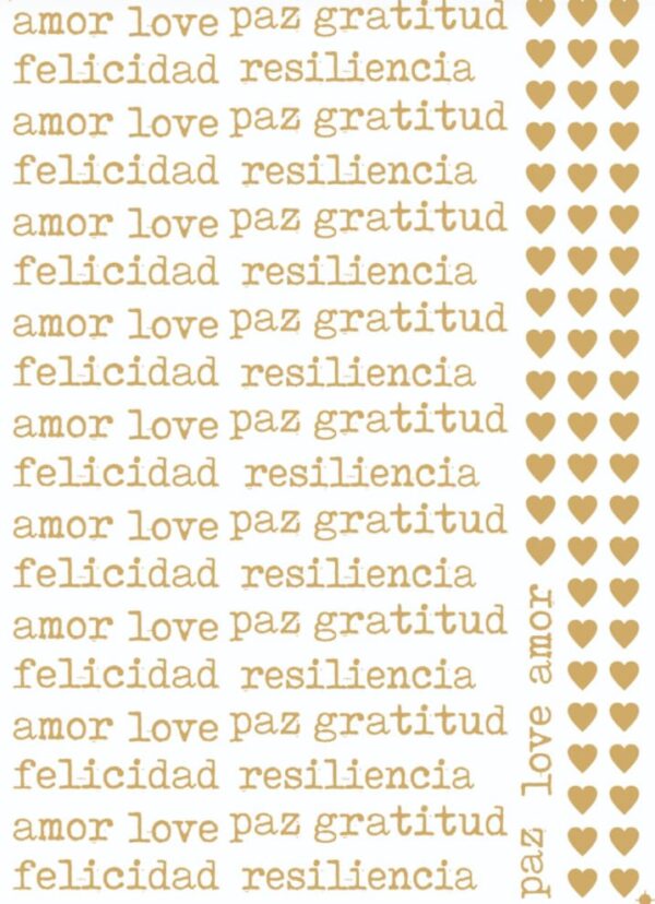 FRASES VINTAGE DORADAS AC-04 (CERAMICA) - C-04