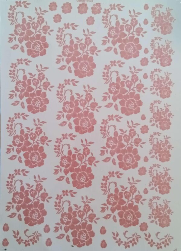 FLORES RAMOS ROSADO M12 (CERAMICA) - C-01